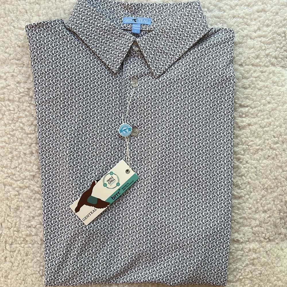 GENTEAL Men’s Brrr Golf Performance Polo